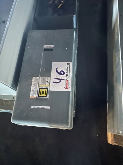 Square-D 40 HP Motor Starter. Located 201 Tobacco Rd., Bowling Green, KY 42101. KY State Sales Tax 6