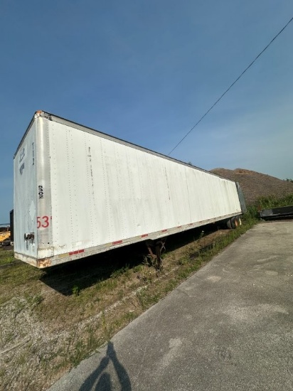 1993 Monon 53ft Van Trailer Tandem Axle Leaf Spring Suspension. VIN: 1NNVA5326PM182353. Title. Locat