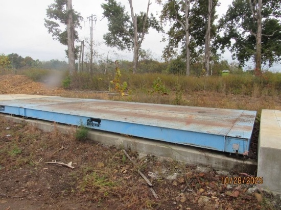 Bridgemont Weigh Tronix 140,000 LbTruck Scale Mdl BMS3011-70 140K 30 X 11, S/N 3060. Located in Tenn
