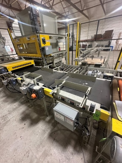 2024 (LIKE NEW) (2) Nvenia 24inch x 36inch Pacing Belt Conveyors. Located at 2873 Kentucky Ave., Mt.