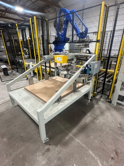2024 (LIKE NEW) Nvenia Automatic Slip Sheet Dispenser. Located at 2873 Kentucky Ave., Mt.Pleasant, I