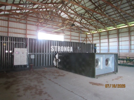 Stronga Tray Dryer (2) 8ft x 40ft Chambers, Dual Hydraulic Pumps with Reservoir, BMM Heaters Mdl 600