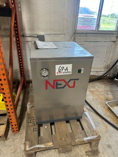Next Mdl NRD-SS-200 Refrigerant Compressed Air Dryer, S/NR1VIEC1346. Located at 2873 Kentucky Ave.,