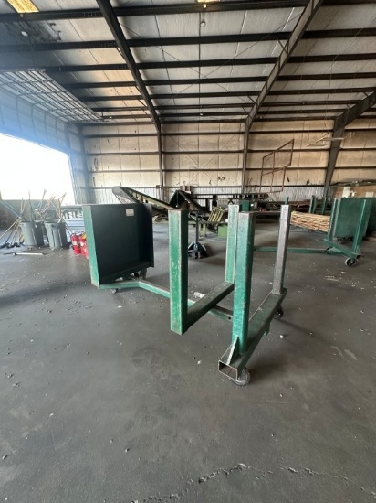 Lumber Cart Adjustable Length 6 -16ft with Even-Ender. Located at 3360 Cansler Circle., Maiden, NC 2