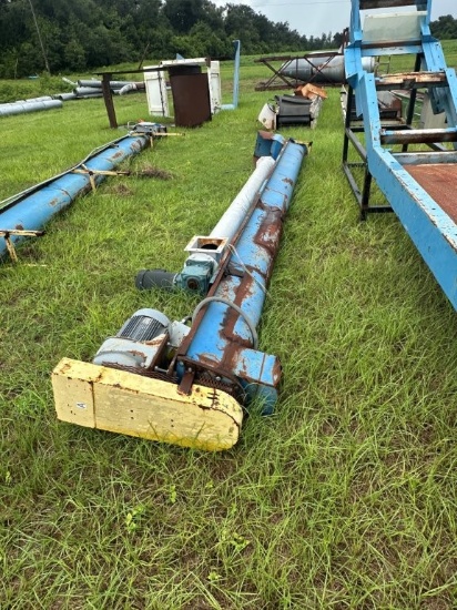 10inch x 15ft Screw Conveyor with Drive