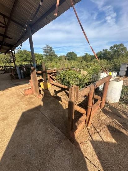 10ft x 5ft x 41inch Tall Steel Mat Assembly Rack