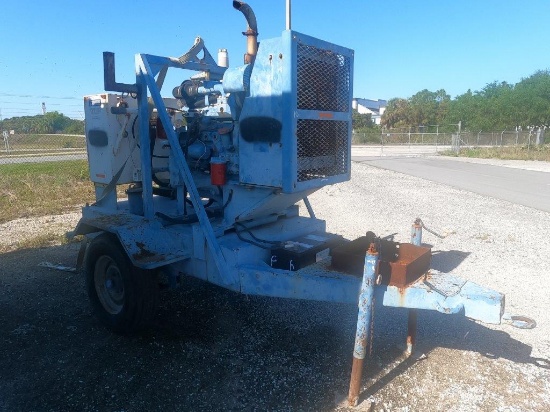 Trailer Mounted Pump