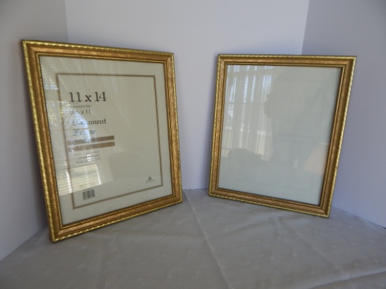 2 11x14 bordered frame 8-1/2x11 frame