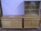 HEYWOOD WAKEFIELD CHINA CABINET AND SIDEBOARD