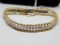 14K YELLOW GOLD DIAMOND BRACELET