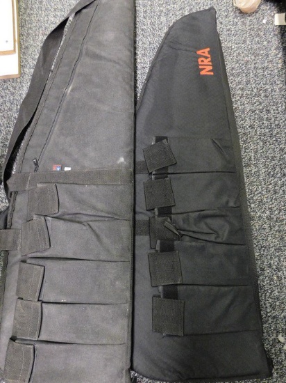 2 RIFLE SOFT CASES