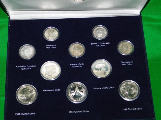 US SILVER COIN LOT COMM. SET