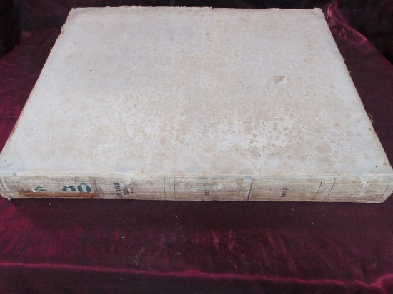 LARGE 1917 NEW YORK TIMES BOOK