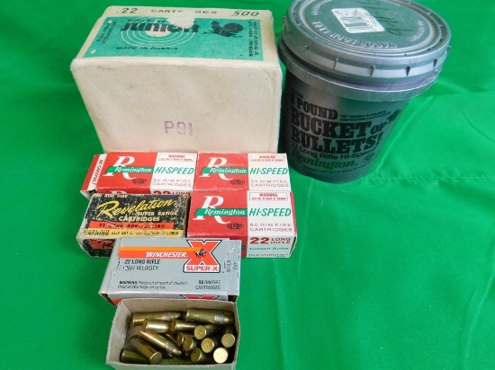 1000 + ROUNDS of 22LR AMMO