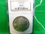 GRADED 1899-O MORGAN SILVER DOLLAR