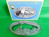 NEW NORTH AMERICAN ARMS BELT BUCKLE