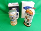 2 ANHEUSER BUSCH COLLECTORS STEINS