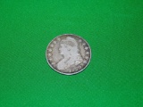 1829 CAPPED BUST SILVER HALF DOLLAR