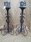 PAIR OF ANTIQUE CANDLESTICKS