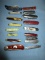 17 FOLDING POCKET KNIVES