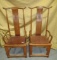 PAIR OF ASIAN DINING CHAIRS