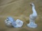 2 SMALL LLADRO GEESE