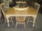 JOHN THOMAS DINING TABLE AND CHAIRS
