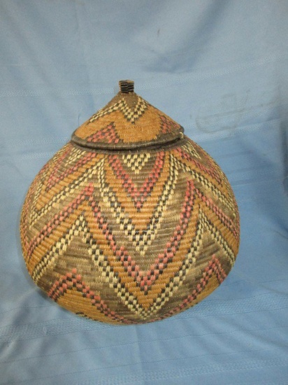 LARGE ZULU WEDDING BASKET