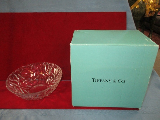 TIFFANY AND CO. CRYSTAL BOWL