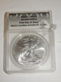 GRADED 2009 SILVER AMERICAN EAGLE