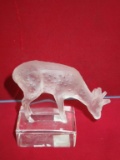 LALIQUE DEER FIGURENE