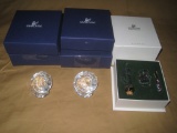 3 SWAROVSKI CRYSTAL ITEMS