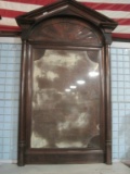 VINTAGE MAHOGANY MIRROR