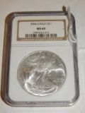 GRADED 2006 SILVER AMERICAN EAGLE