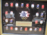 2 OLYMPIC PIN SETS