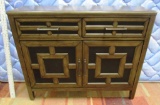 ASIAN THEMED CONSOLE CABINET