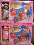 2 NIB BABY DOLL SETS