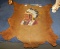 STRETCHED LEATHER INDIAN PAINTING