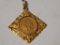 1887 GOLD COIN PENDANT