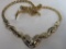 18KT YELLOW GOLD DIAMOND NECKLACE