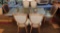 GLASS TOP DINING TABLE AND 6 CHAIRS