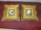 2 FRAMED HAND PAINTED PCS OF ART