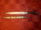 VINTAGE WEYERSBURG GERMAN MILITARY BAYONET