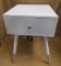 NEW WHITE END TABLE