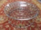 LARGE METAL GLASS TOP COFFEE TABLE