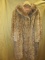 BROWN LONG FUR COAT