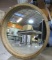 ROUND WOOD FRAME MIRROR