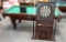 NEW POOL TABLE WITH RACK & DART BOARD