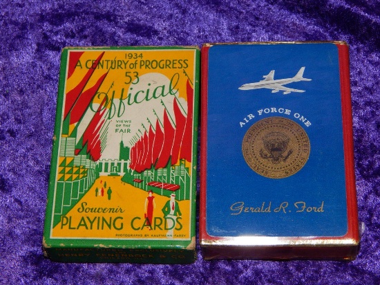 2 VINTAGE RARE SET OF PLAYING CARDS