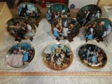 9 WIZARD OF OZ COLLECTOR PLATES